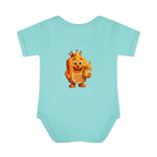 Infant Bodysuit — Cute 'Prince Waffle' Cartoon Baby Onesie