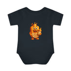 Infant Bodysuit — Cute 'Prince Waffle' Cartoon Baby Onesie