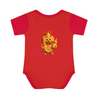 Infant Bodysuit — Cute 'Prince Waffle' Cartoon Baby Onesie