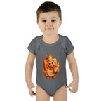 Infant Bodysuit — Cute 'Prince Waffle' Cartoon Baby Onesie