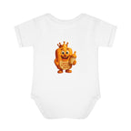 Infant Bodysuit — Cute 'Prince Waffle' Cartoon Baby Onesie