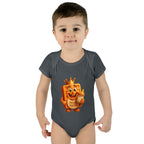 Infant Bodysuit — Cute 'Prince Waffle' Cartoon Baby Onesie