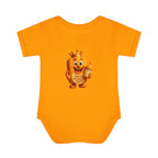 Infant Bodysuit — Cute 'Prince Waffle' Cartoon Baby Onesie
