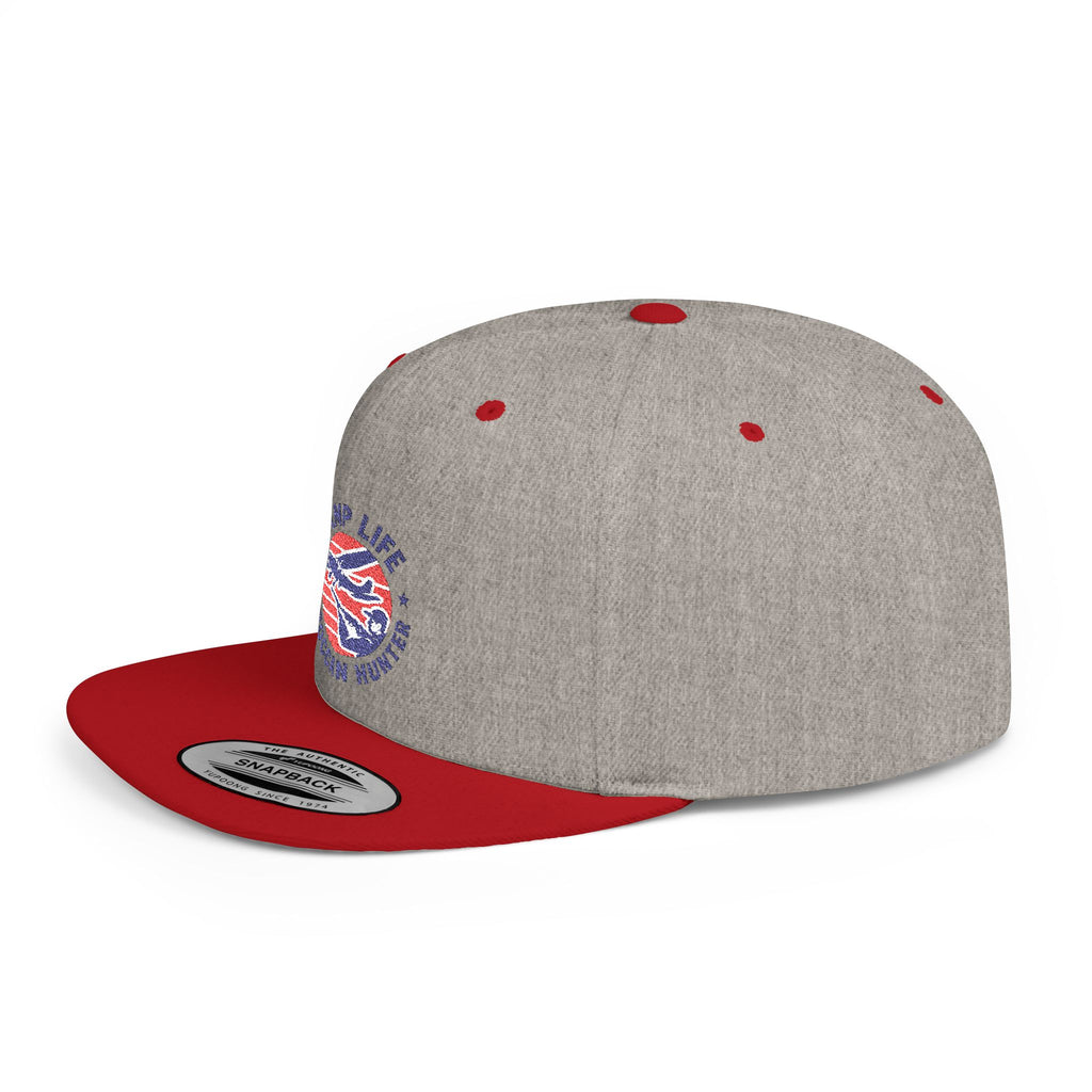 Snapback Hat — Ramp Life Moroccan Hunter Embroidered Flat Bill Cap