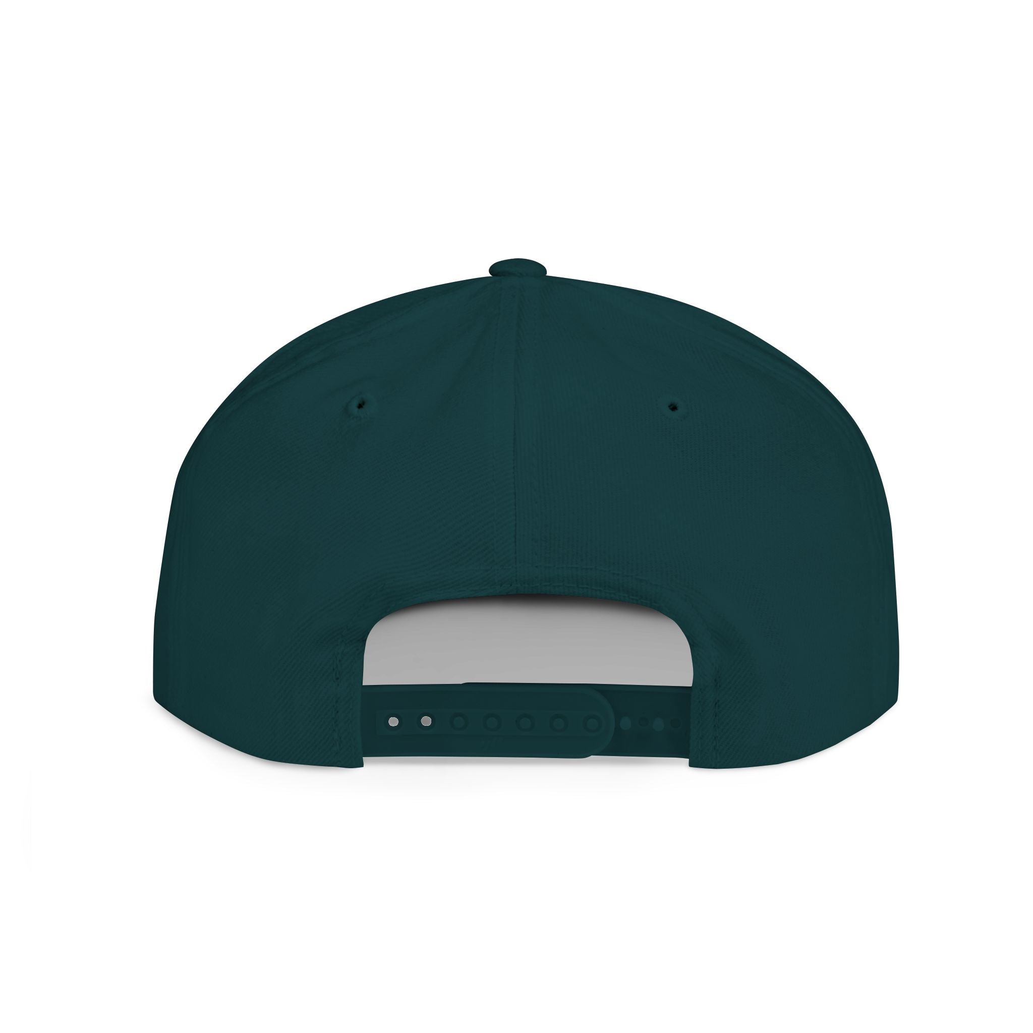 Snapback Hat — Ramp Life Moroccan Hunter Embroidered Flat Bill Cap