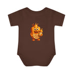 Infant Bodysuit — Cute 'Prince Waffle' Cartoon Baby Onesie