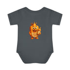 Infant Bodysuit — Cute 'Prince Waffle' Cartoon Baby Onesie