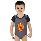 Infant Bodysuit — Cute 'Prince Waffle' Cartoon Baby Onesie