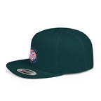 Snapback Hat — Ramp Life Moroccan Hunter Embroidered Flat Bill Cap