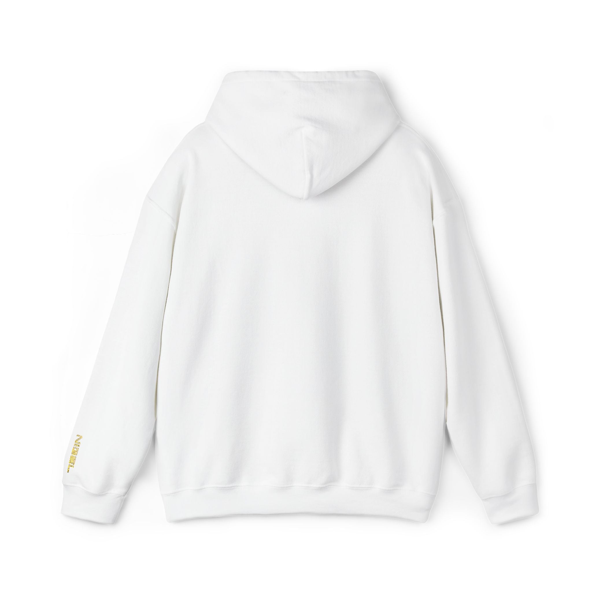 NIGEL Hoodie - Gold Leaf 'Camp Life' Crest Pullover